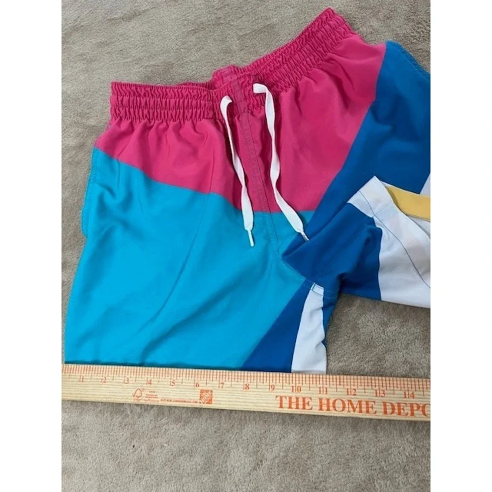 Chubbies Mens Shorts size Small Lined Multicolor 5.5